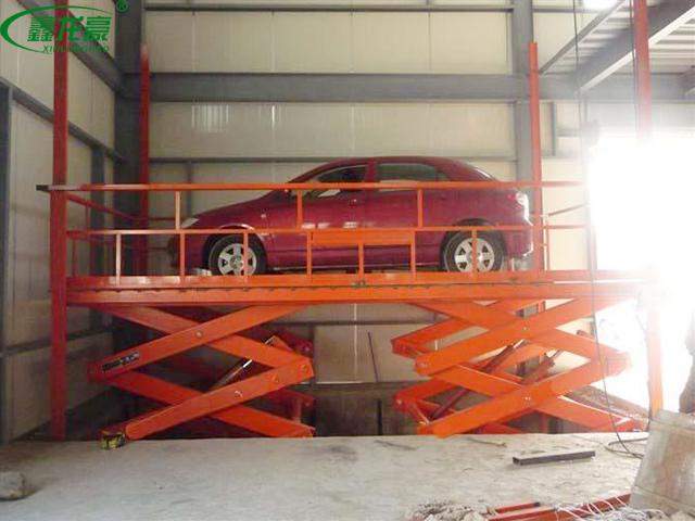 雙夸剪叉式汽車(chē)升降機