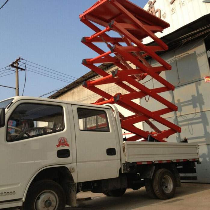 車(chē)載剪叉式升降平臺的使用方法分享
